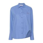 Blauwe Ss24 Dameskleding Shirts The Attico , Blue , Dames