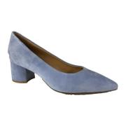 Blauwe Jeans Pumps Fru.it , Blue , Dames