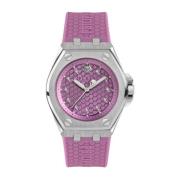 Extreme Lady Crystal Horloge Philipp Plein , Purple , Dames