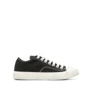 Zwarte Ballow Sneakers met Distressed Effect Acne Studios , Black , Da...