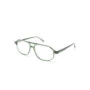 Groen Optisch Montuur Moscot , Green , Dames