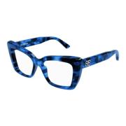 Stijlvolle Bb0297O Eyewear Balenciaga , Blue , Unisex