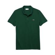 Slim Fit Polo Lacoste , Green , Heren