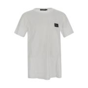 Luxe Logo T-Shirt Dolce & Gabbana , White , Heren