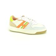 Beige en Oranje Sneaker Hoff , Multicolor , Dames