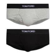 Twee-pack boxershorts Tom Ford , Gray , Heren