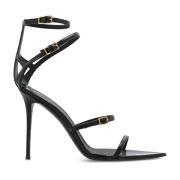 Abely hak sandalen Giuseppe Zanotti , Black , Dames