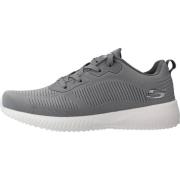 Stijlvolle Squad Sneakers voor Mannen Skechers , Gray , Heren