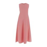 Katoenen jurk van Jil Sander Jil Sander , Pink , Dames