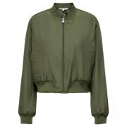 Bomber Jas Only , Green , Dames