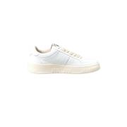 Witte Leren Sneakers Saint Sneakers , White , Heren