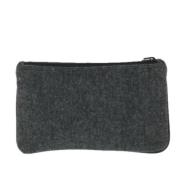 Pre-owned Wool clutches Prada Vintage , Gray , Dames