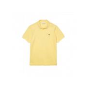 Gele Polo Shirt Lacoste , Yellow , Heren