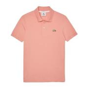 Slim Fit Live Polo Shirt Lacoste , Pink , Heren