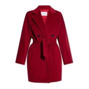 101801 Icon double-breasted jas Max Mara , Red , Dames