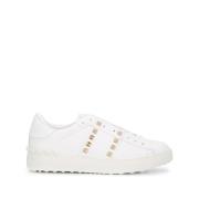 Rockstud zonder titelige Sportschoenen Valentino , White , Heren