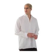 Logo Shirt in Wit - Relaxte Pasvorm ICE Play , White , Heren