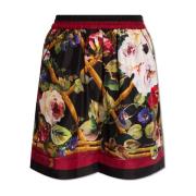 Zijden shorts Dolce & Gabbana , Multicolor , Dames