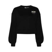 Zwarte Sweaters voor Vrouwen Pinko , Black , Dames