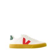 Campo Leren Sneakers - Wit Veja , White , Heren