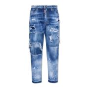 Big Brother jeans Dsquared2 , Blue , Heren