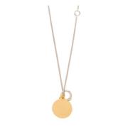 Messing ketting Jil Sander , Gray , Heren