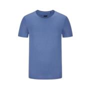 Korte Mouw T-Shirt Hugo Boss , Blue , Heren