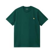 Ruimvallend T-shirt met korte mouwen Carhartt Wip , Green , Heren
