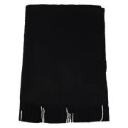 Zijdeachtige sjaal Max Mara , Black , Dames