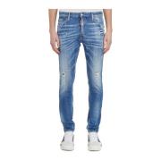 Slim-fit Cool Guy Denim Jeans Dsquared2 , Blue , Heren