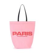 Recyclebare Wasbare Roze Papieren Tas Philippe Model , Pink , Dames