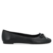 Zwarte leren Nori ballerina Michael Kors , Black , Dames