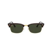 Rb3916 Zonnebril Clubmaster Square Legend Goud Gepolariseerd Ray-Ban ,...