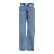 Rechte jeans Only , Blue , Dames
