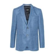 Stijlvolle Jas voor Heren Hugo Boss , Blue , Heren