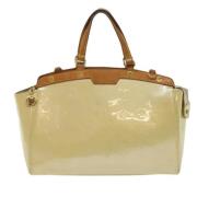 Pre-owned Leather louis-vuitton-bags Louis Vuitton Vintage , Beige , D...