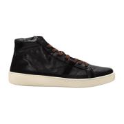 Zwarte Sneakers voor Heren Pantofola d'Oro , Black , Heren