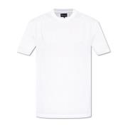 T-shirt met logo Emporio Armani , White , Heren