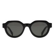 Zwarte NY2 RetroSuperFuture Zonnebril Retrosuperfuture , Black , Dames