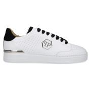 Speed Lage Sneaker Usc0537 Philipp Plein , White , Heren