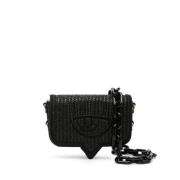 Zwarte schoudertas voor vrouwen Chiara Ferragni Collection , Black , D...