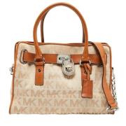 Pre-owned Canvas handbags Michael Kors Pre-owned , Beige , Dames