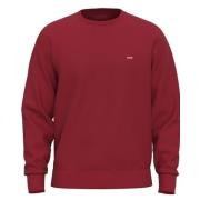 Heren Katoenen Sweatshirt Levi's , Red , Heren