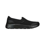 Memory Foam Herenschoenen Skechers , Black , Heren