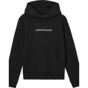 Biologisch katoenen hoodie voor vrouwen Calvin Klein , Black , Dames
