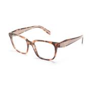 Bruin/Havana Optisch Montuur Prada , Brown , Dames