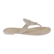 Geknoopte Pave Sandalen Tory Burch , Gray , Dames