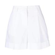 Stijlvolle Zomer Shorts Upgrade P.a.r.o.s.h. , White , Dames