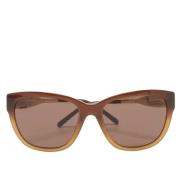 Pre-owned Acetate sunglasses Burberry Vintage , Brown , Unisex