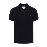 Blauw Gestreept Polo Shirt Vivienne Westwood , Blue , Heren